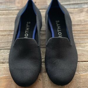 Rothy's Black Slip-On Flats